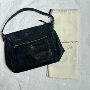 EUC Kate Spade pebbled leather Hobo handbag